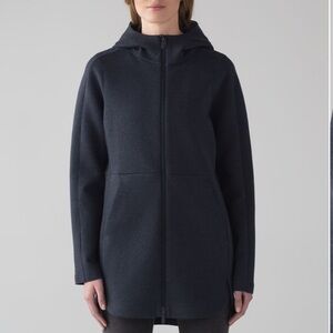 Lululemon Black Hooded ‘Going Places’ Jacket Size 10